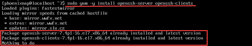 install-openssh-server-client