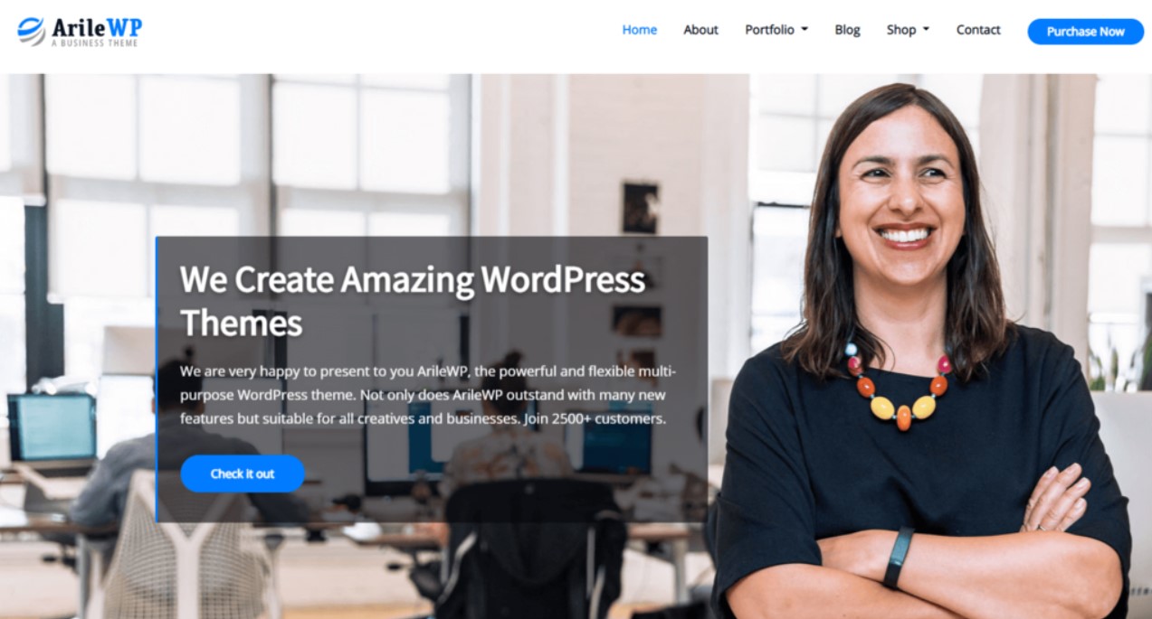 WordPress-theme-arilewp