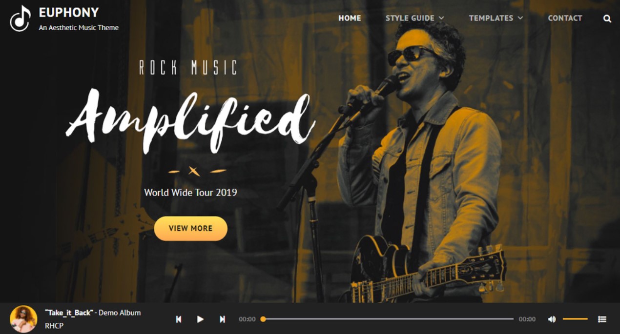WordPress-theme-euphony
