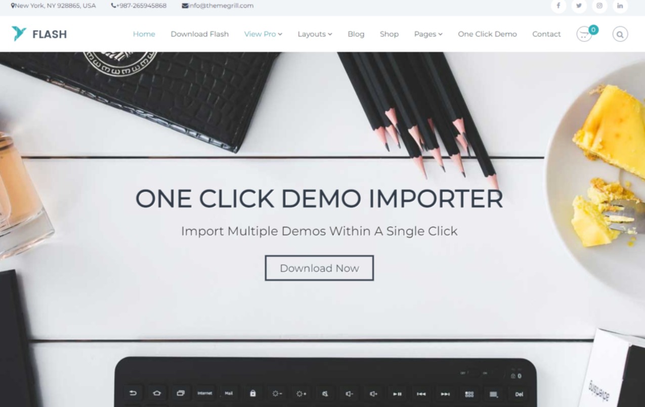 Best Free WordPress eCommerce Themes WordPress-theme-flash