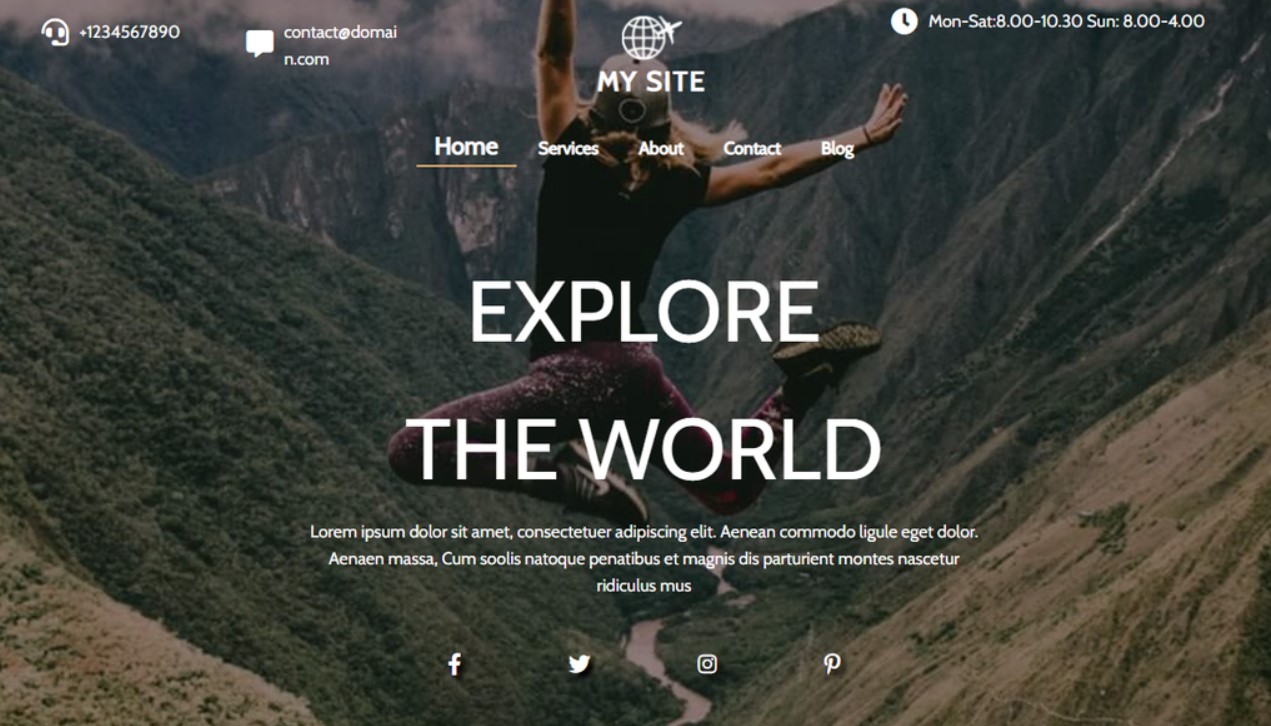 WordPress-theme-one-page-popularFX