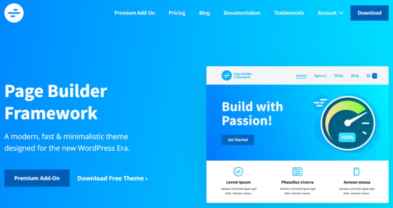 Best Free WordPress eCommerce Themes WordPress-theme-Page Builder Framework