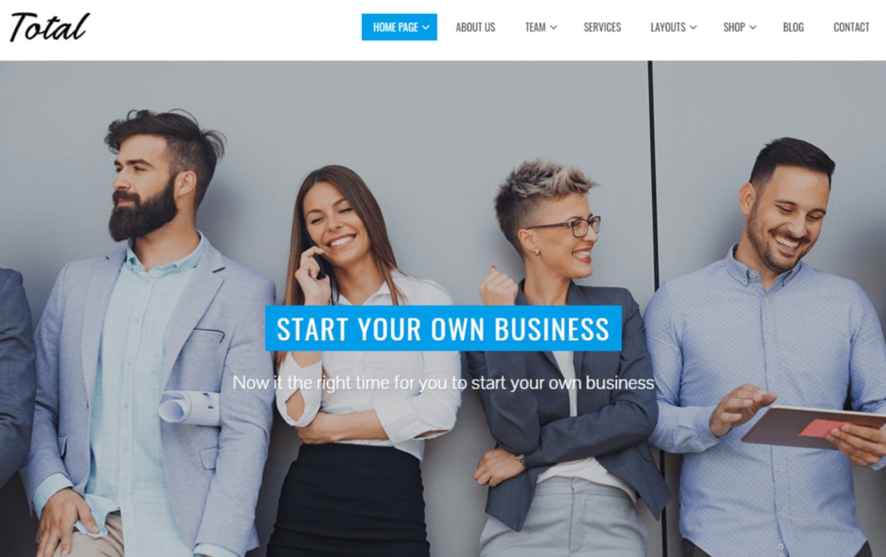 WordPress-theme-total
